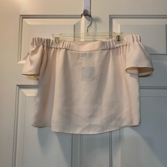 Topshop Tops - Shirt Off Shoulder TopShop size 6